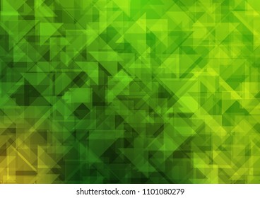 Light Green vector polygon abstract polygon abstract. A vague abstract illustration with gradient. Brand new design for your business.