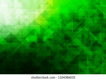 Light Green vector polygon abstract polygon abstract. A sample with polygonal shapes. Brand new design for your business.