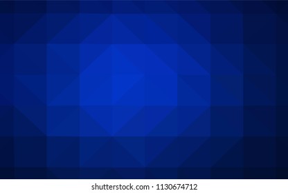 Light Green vector polygon abstract backdrop. Creative illustration in halftone style with triangles. Polygonal design for your web site.