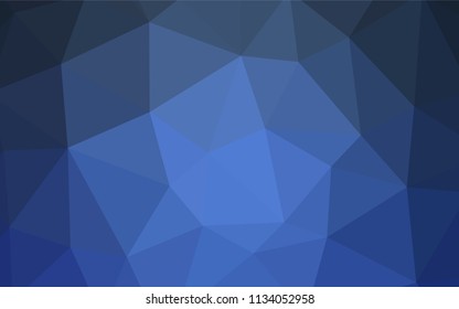 Light Green vector polygon abstract background. Triangular geometric sample with gradient.  Brand new style for your business design.