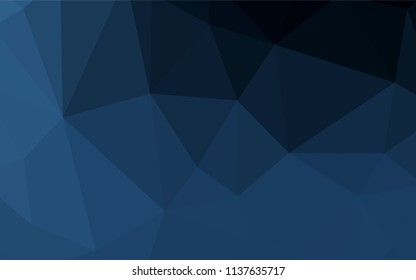 Light Green vector polygon abstract backdrop. Glitter abstract illustration with an elegant triangles. New template for your brand book.