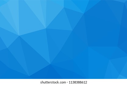 Light Green vector polygon abstract background. Geometric illustration in Origami style with gradient.  Textured pattern for your backgrounds.