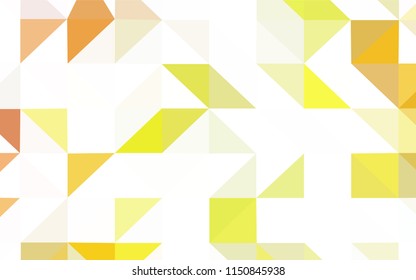Light Green vector polygon abstract backdrop. A completely new color illustration in a polygonal style. Brand new design for your business.