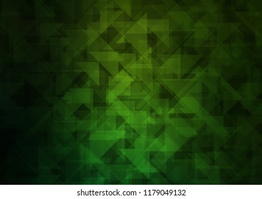 Light Green vector polygon abstract polygon abstract. Colorful abstract illustration with low poly gradient. Brand new design for your business.