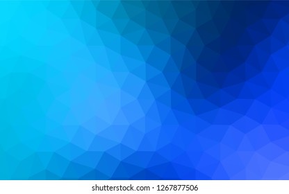 Light Green vector polygon abstract backdrop. Modern abstract illustration with triangles. New template for your brand book.