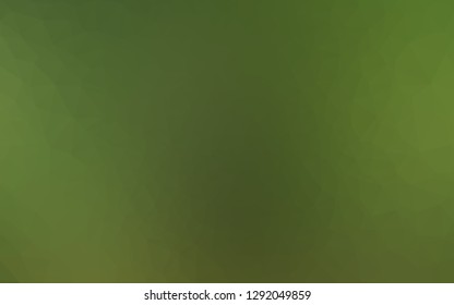 Light Green vector polygon abstract background. A completely new color illustration in a vague style. Brand new design for your business.