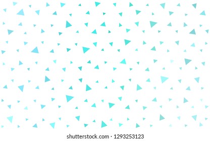 Light Green vector  polygon abstract backdrop. Elegant bright polygonal illustration with gradient. A new texture for your web site.