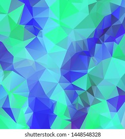 Light Green vector polygon abstract backdrop. Polygonal abstract vector with gradient. Textured pattern for your backgrounds