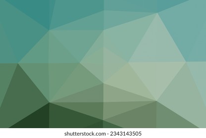 Light Green vector polygon abstract background. A vague abstract illustration with gradient. Brand new style for your business design.