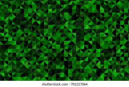 Light Green vector polygon abstract pattern. Modern geometrical abstract illustration with gradient. The elegant pattern can be used as part of a brand book.