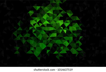 Light Green vector polygonal background. Colorful illustration in abstract style with gradient. Brand-new style for your business design.