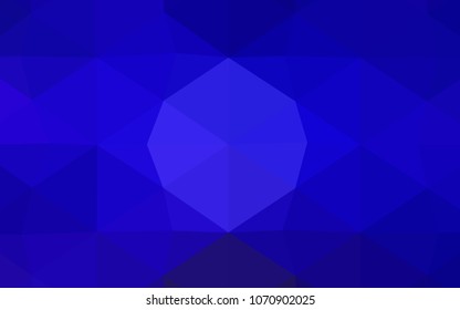 Light Green vector polygonal background. Geometric illustration in Origami style with gradient.  Brand-new design for your business.
