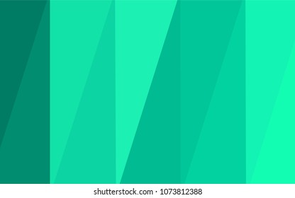 Light Green vector polygonal background. Colorful illustration in polygonal style with gradient. A new texture for your design.
