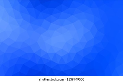 Light Green vector polygonal background. Creative illustration in halftone style with triangles. Template for cell phone's backgrounds.