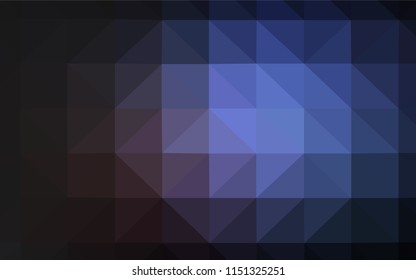 Light Green vector polygonal background. Shining polygonal illustration, which consist of triangles. Pattern for a brand book's backdrop.