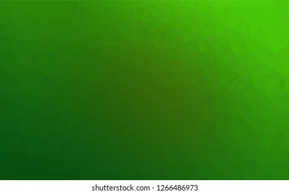 Light Green vector polygonal background. Shining colored illustration in a Brand new style. Brand new style for your business design.