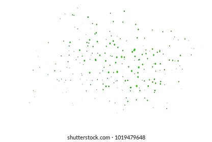 Light Green vector polygonal illustration, which consist of rectangles. Rectangular pattern for your business design. Geometric background in Origami style with gradient. 