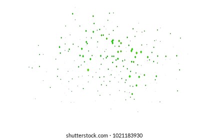 Light Green vector polygonal illustration consisting of rectangles. Rectangular design for your business. Creative geometric background in origami style with gradient.