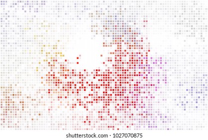 Light Green vector polygonal illustration, which consist of rectangles. Rectangular pattern for your business design. Geometric background in Origami style with gradient. 