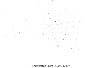Light Green vector polygonal illustration, which consist of rectangles. Rectangular pattern for your business design. Geometric background in Origami style with gradient. 