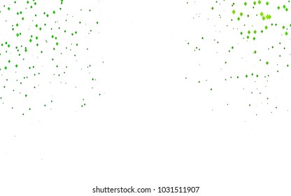 Light Green vector polygonal illustration, which consist of rectangles. Rectangular pattern for your business design. Geometric background in Origami style with gradient. 