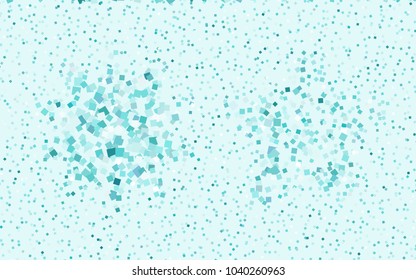 Light Green vector polygonal illustration, which consist of rectangles. Rectangular pattern for your business design. Geometric background in Origami style with gradient. 