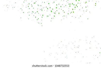 Light Green vector polygonal illustration consisting of rectangles. Rectangular design for your business. Creative geometric background in origami style with gradient.