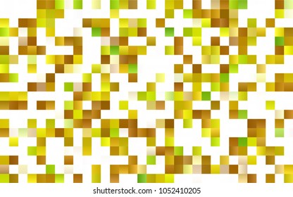 Light Green vector polygonal illustration, which consist of rectangles. Rectangular pattern for your business design. Geometric background in Origami style with gradient. 