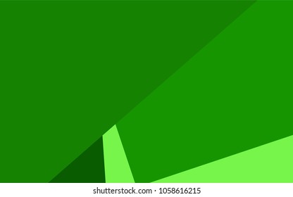 Light Green vector polygonal illustration, which consist of rectangles. Rectangular pattern for your business design. Geometric background in Origami style with gradient. 