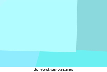 Light Green vector polygonal illustration, which consist of rectangles. Rectangular pattern for your business design. Geometric background in Origami style with gradient. 