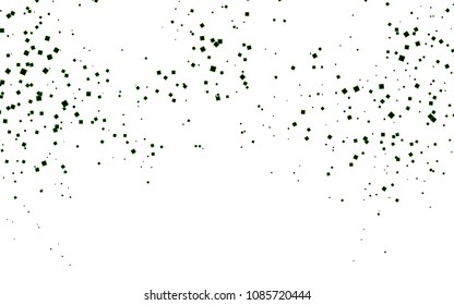 Light Green vector polygonal illustration, which consist of rectangles. Rectangular pattern for your business design. Geometric background in Origami style with gradient. 