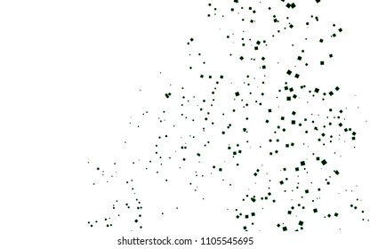 Light Green vector polygonal illustration consisting of rectangles. Rectangular design for your business. Creative geometric background in origami style with gradient.