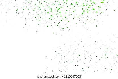Light Green vector polygonal illustration consisting of rectangles. Rectangular design for your business. Creative geometric background in origami style with gradient.