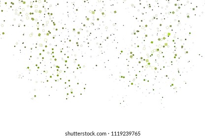 Light Green vector polygonal illustration, which consist of rectangles. Rectangular pattern for your business design. Geometric background in Origami style with gradient. 