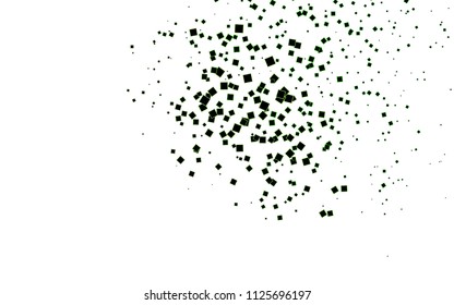 Light Green vector polygonal illustration consisting of rectangles. Rectangular design for your business. Creative geometric background in origami style with gradient.