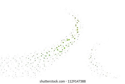 Light Green vector polygonal illustration consisting of rectangles. Rectangular design for your business. Creative geometric background in origami style with gradient.