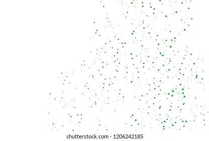 Light Green vector polygonal illustration consisting of rectangles. Rectangular design for your business. Creative geometric background in origami style with gradient.