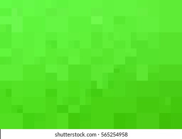 Light Green vector polygonal illustration, which consist of rectangles. Rectangular pattern for your business design. Geometric background in Origami style with gradient. 