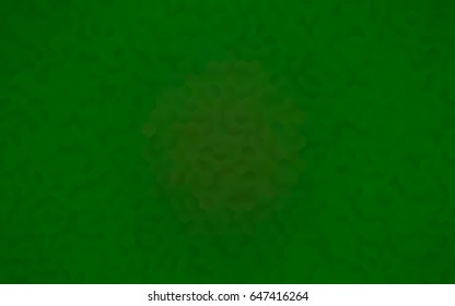 Light Green vector polygonal illustration, which consist of hexagons. Hexagonal design for your business. Creative geometric background in Origami style with gradient