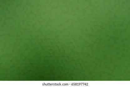 Light Green vector polygonal illustration, which consist of hexagons. Hexagonal design for your business. Creative geometric background in Origami style with gradient