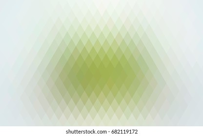 Light Green vector polygonal illustration, which consist of rectangles. Rectangular pattern for your business design. Geometric background in Origami style with gradient. 