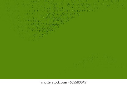 Light Green vector polygonal illustration, which consist of hexagons. Hexagonal pattern for your business design. Geometric background in Origami style with gradient. 