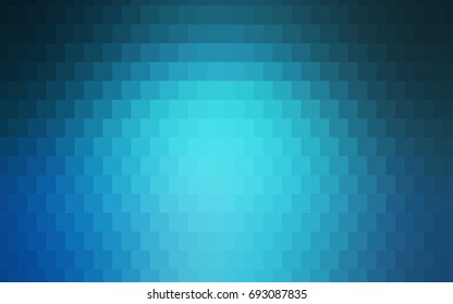 Light Green vector polygonal illustration consisting of rectangles. Rectangular design for your business. Creative geometric background in origami style with gradient.