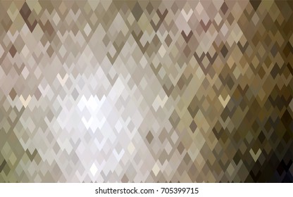 Light Green vector polygonal illustration consisting of rectangles. Rectangular design for your business. Creative geometric background in origami style with gradient.