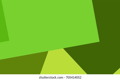 Light Green vector polygonal illustration consisting of rectangles. Rectangular design for your business. Creative geometric background in origami style with gradient.