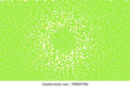 Light Green vector polygonal illustration consisting of rectangles. Rectangular design for your business. Creative geometric background in origami style with gradient.