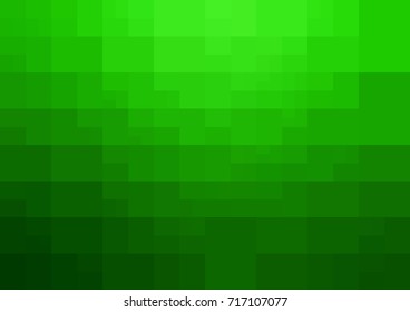 Light Green vector polygonal illustration, which consist of rectangles. Rectangular pattern for your business design. Geometric background in Origami style with gradient. 