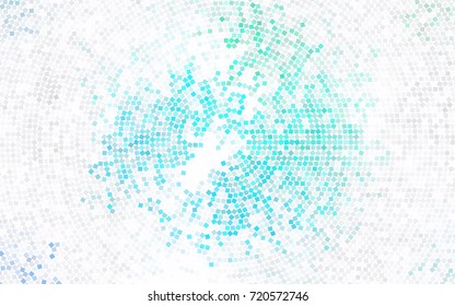Light Green vector polygonal illustration consisting of rectangles. Rectangular design for your business. Creative geometric background in origami style with gradient.