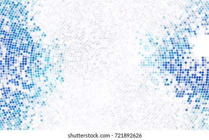 Light Green vector polygonal illustration, which consist of rectangles. Rectangular pattern for your business design. Geometric background in Origami style with gradient. 