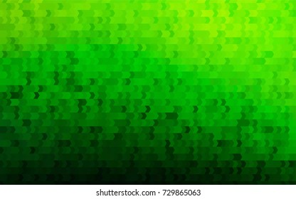 Light Green vector polygonal illustration consisting of rectangles. Rectangular design for your business. Creative geometric background in origami style with gradient.